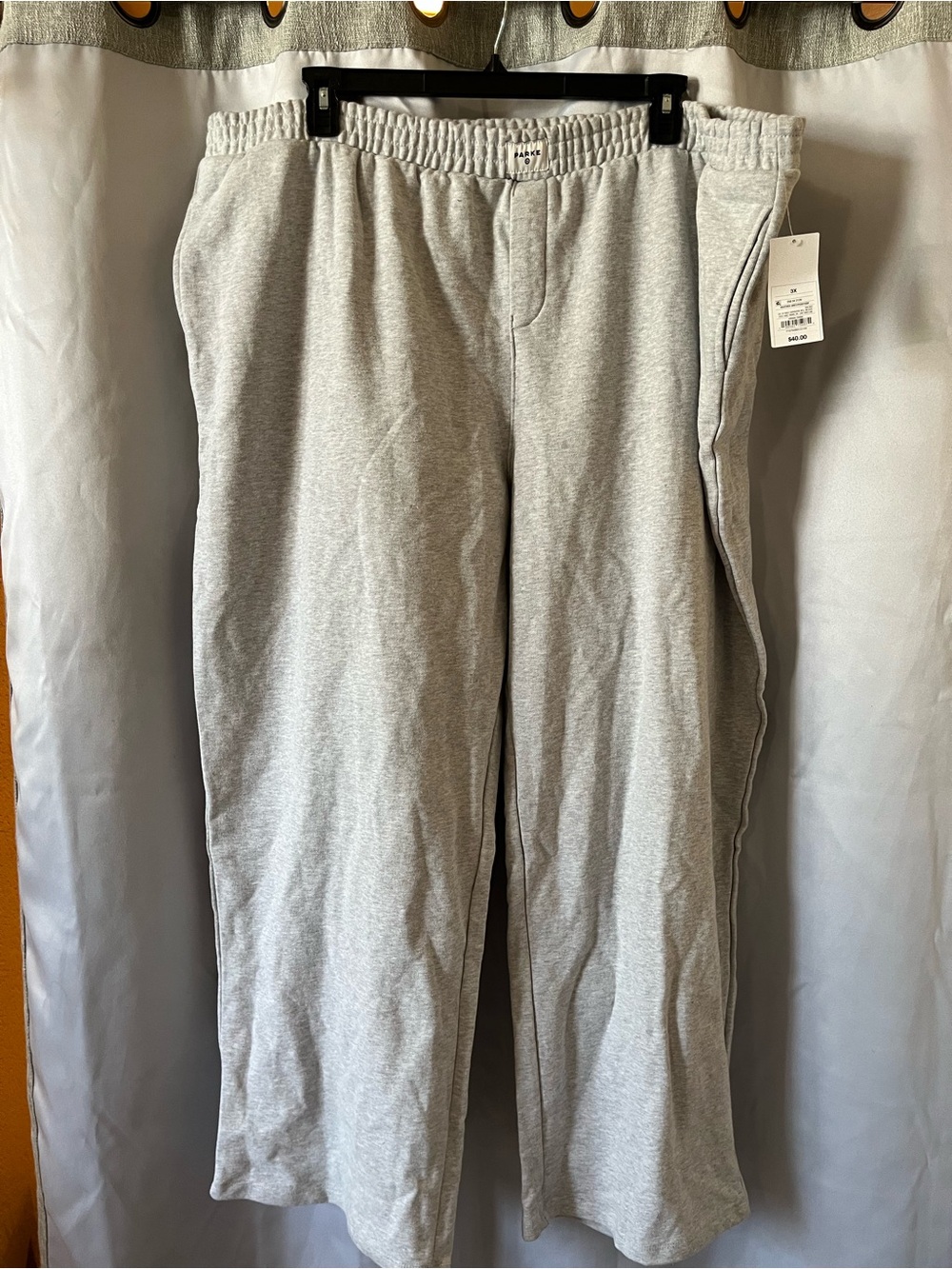 Parke x Target Women's High-Rise Boxer Sweatpants - Picture 4 of 6